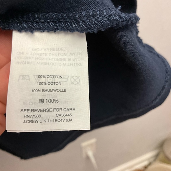 EUC J.Crew Striped T-Shirt Dress Size Small - Picture 7 of 8